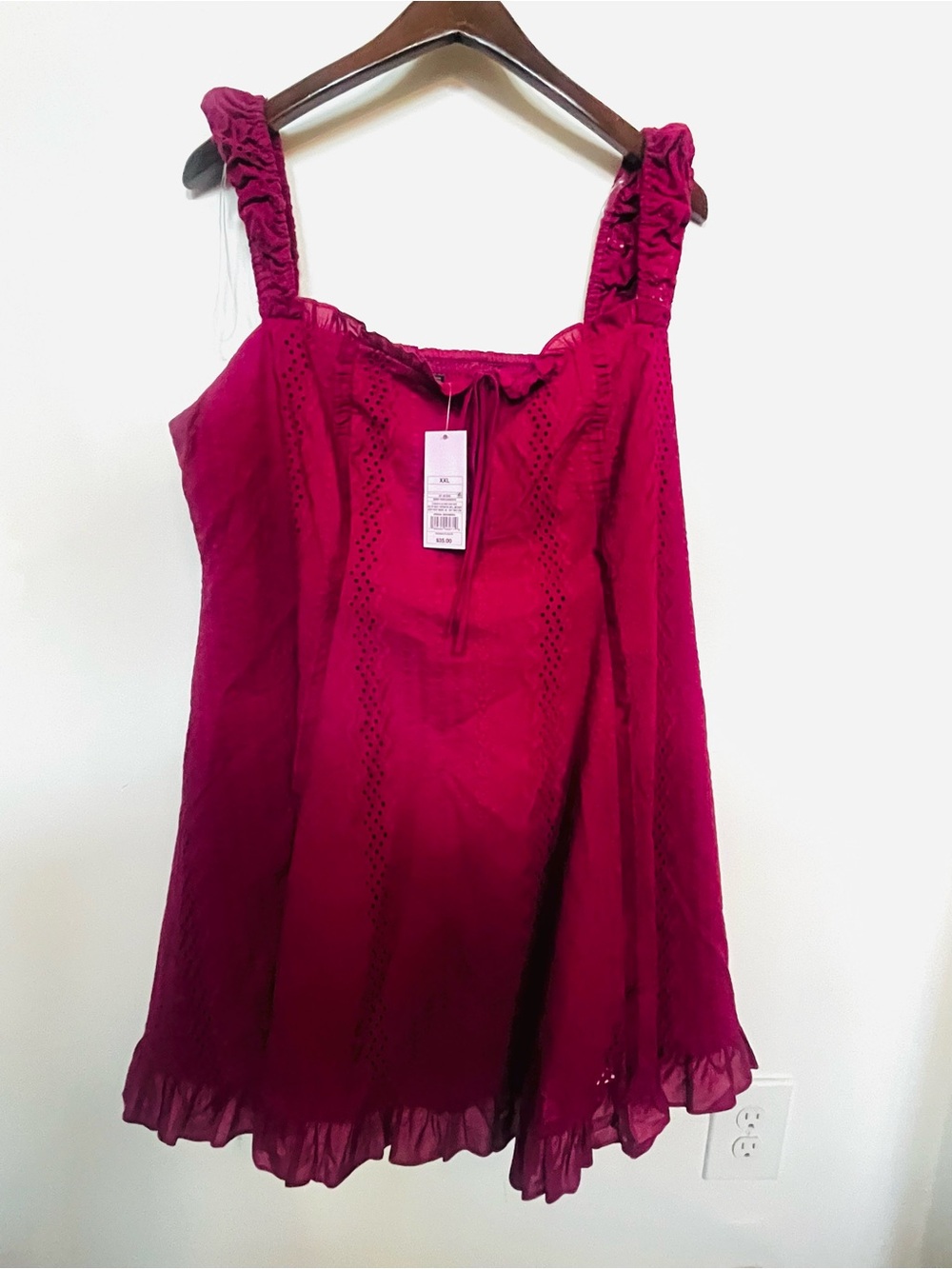 NWT Wild Fable Plum Dress - XXL - Plus Size - Mid Size - Summer to Fall